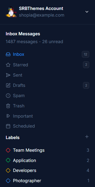 Easy to change Email Accounts